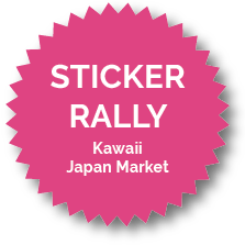 Sticker Rally Kawaii Japan Market