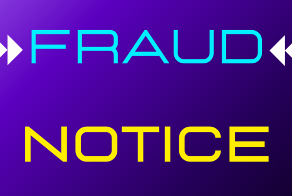 Fraud Notice