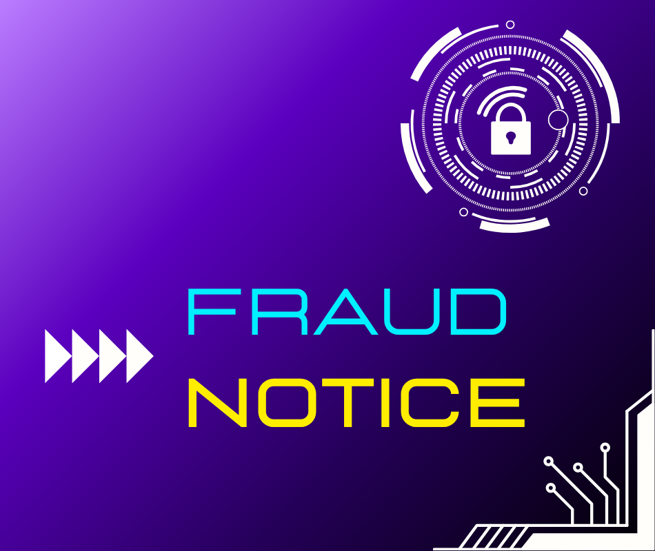 Fraud Notice